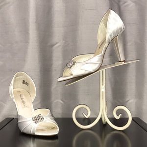 Satin Heels with Gorgeous Embellishment